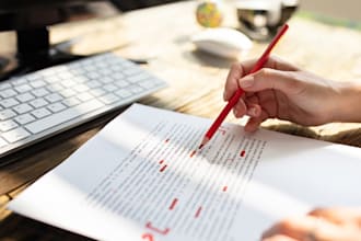 edit and review manuscripts