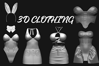 do 3d cloth for second life mesh vrchat sansar ped sims fivem fashion design