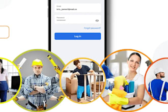 build handyman app, cleaning app, home service app