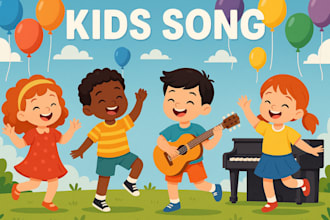 produce children song, kids song, nursery rhymes and jingles