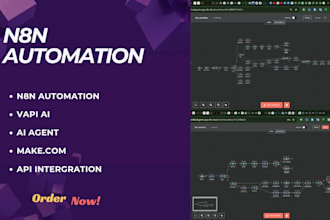 build ai agent system with n8n zapier, n8n ai agent expert made com workflow