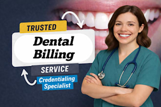 handle dental billing and dental credentialing