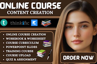 create online course creation course content course curriculum training course