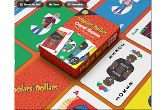 design memory flash card kids learning educational card game with box packaging