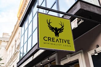 design a modern, minimal, and professional company logo that speaks your brand