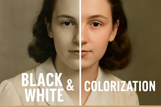 colorize and restore your old black and white photos