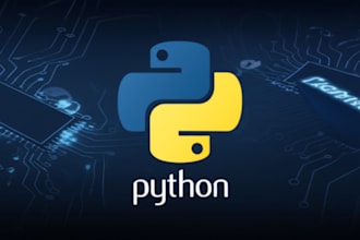develop custom bots and automations with python, integrating apis and ai