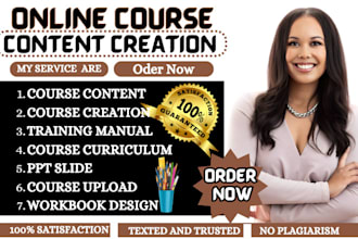 create online course content ebook online course creation course curriculum