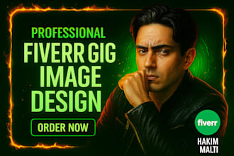 design clickable gig picture fiverr gig image and gig cover