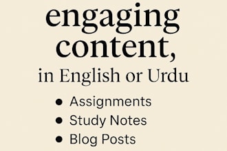 write creative content and social media captions in english and urdu