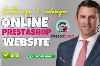 build prestashop, ecommerce website, online store, prestashop website