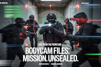edit real bodycam  into cinematic youtube content