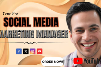 be your social media marketing manager, twitch, discord, youtube content creator
