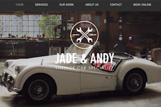 fix and manage car detailing website, car wash website, car dealership website