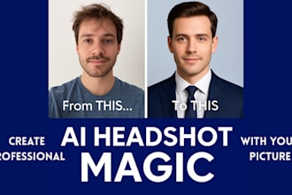 deliver studio quality ai headshots for social media and resumes