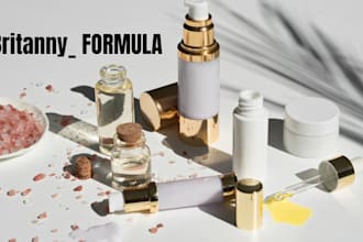 develop and formulate any cosmetic beauty natural products