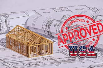 draw review stamp 2d floor plan mep house plan architectural stamp city permit