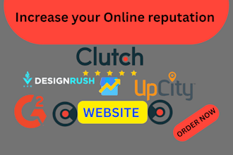 enhance g2 clutch goodfirms ORM designrush sortlist gmb management upcity online