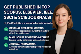 write rewrite publish sci article on ssci ieee scopus journals q1 q2 q3 q4