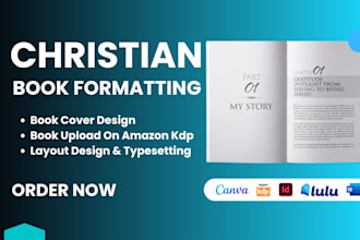 design, format christian book prayer journal daily devotion in adobe indesign