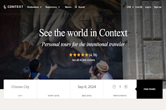 build wordpress travel agency and tour booking website
