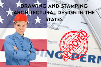 draw stamp architectural drawing floor plan engineering drawing