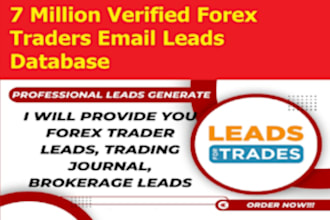 deliver verified live forex recovery lead, forex lead from your targeted country