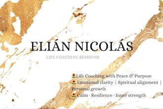 be your life coach for emotional clarity, spiritual balance and personal growth