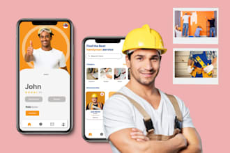 build handyman app, home service app, cleaning app