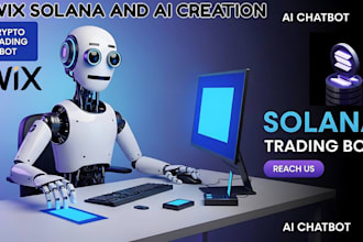 create solana ai chatbot for your solana website solana wix website memecoin n8n
