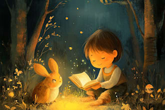draw children book illustrations, comic and artworks