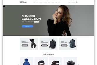 design a responsive webflow ecommerce website custom cart, checkout, order pages