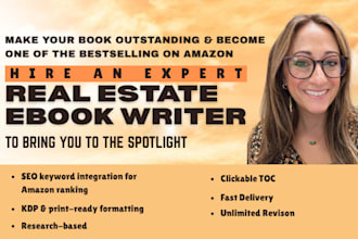 ghostwrite real estate ebook, finance, seller guide and business lead magnet