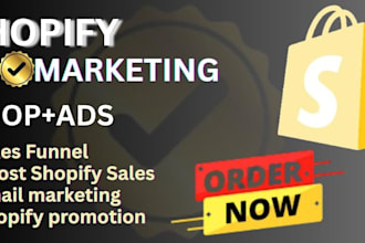 boost shopify sales, klaviyo email marketing, sales funnel and store promotion
