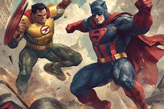 do comic strip for comic book illustration or webcomic
