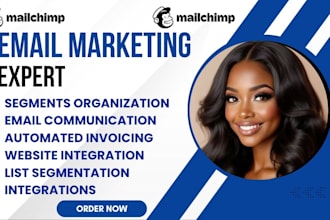 setup mailchimp email campaigns flows newsletters list segmentation importation