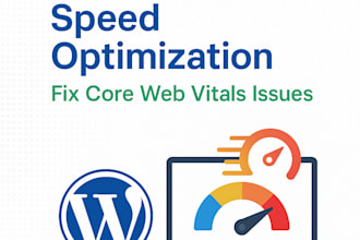 speed up your wordpress website and fix core web vitals issues