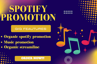 do organic spotify music promotion spotify album promotion sound cloud music