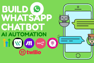 build whatsapp ai lead chatbot chatgpt landbot wati CRM sales n8n automation