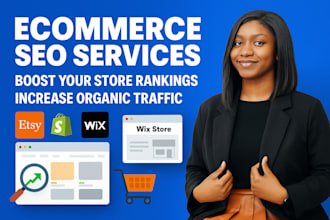 do advanced SEO for your etsy, shopify, and wix ecommerce store