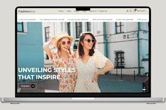 design summer fashion shopify store summer fashion wear fashion clothing website
