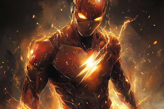 do comic book illustration and comic art