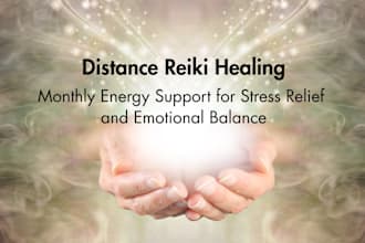 provide reiki and angelic healing