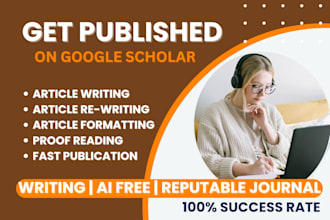 write publish research article google scholar, peer reviewed scopus indexed jour