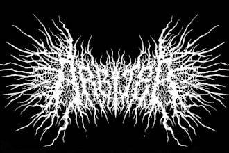 make custom brutal death metal, deathcore logo for your band