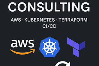 provide expert devops consulting for your AWS, kubernetes, and ci cd pipeline
