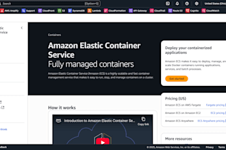 containerize and deploy your app using AWS ecs and fargate