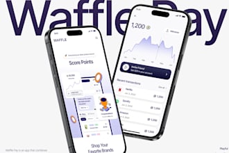 build ski resort app, waffle pay  app, waretrack app, vacation app, picnic app