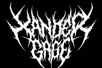 create unique metal logo for your band