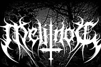 make a logo in doom metal, sludge, stoner, black metal style